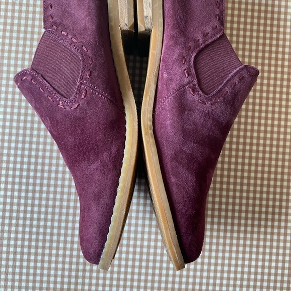 Hush Puppies Chardon Slip on suede shoes. Size 8 WIDE - Picture 14 of 15